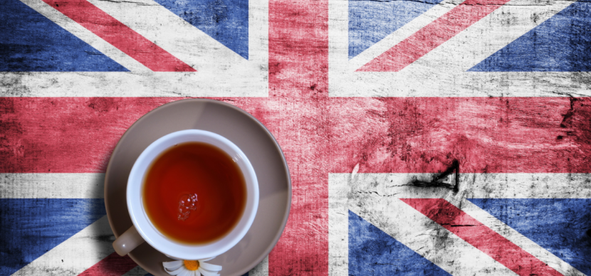 English Flag Tea Cup