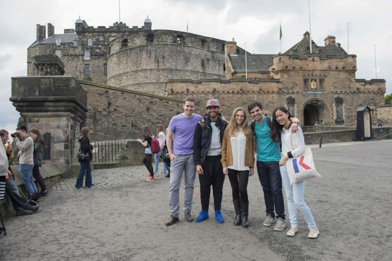Kaplan social activities in Edinburgh - Castle