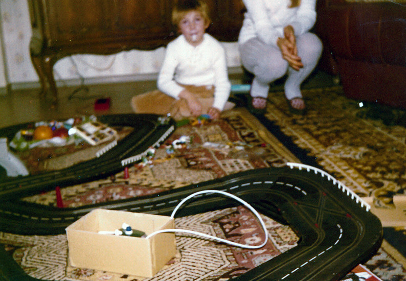 Weihnachtsgeschenke der Kinder der 90er - Carrera Bahn