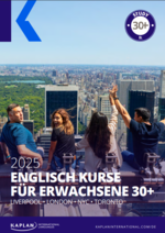 Englischkurse für Erwachsene 30+ Jahre