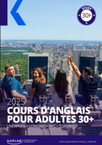 Cours d'anglais pour adultes +30 ans