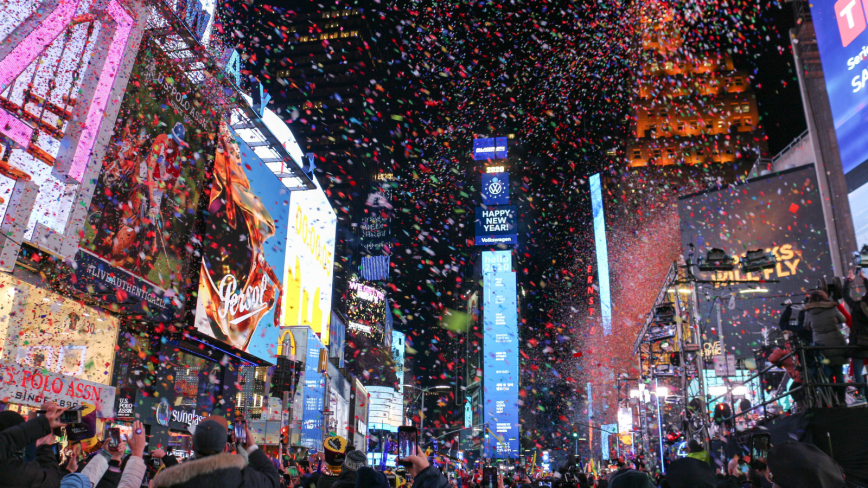 Nouvel an à Times Square