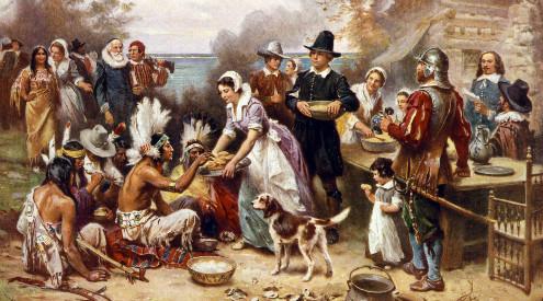 感謝祭の起源（アメリカ）
