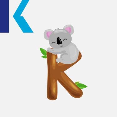 K - koala