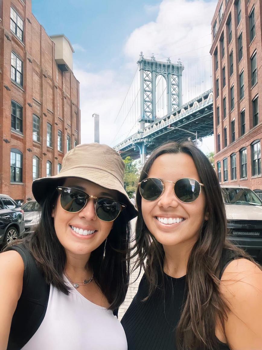 Camila e Bruna em Nova York