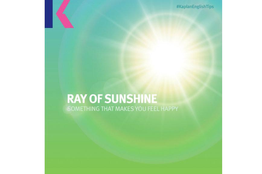 Ray of sunshine