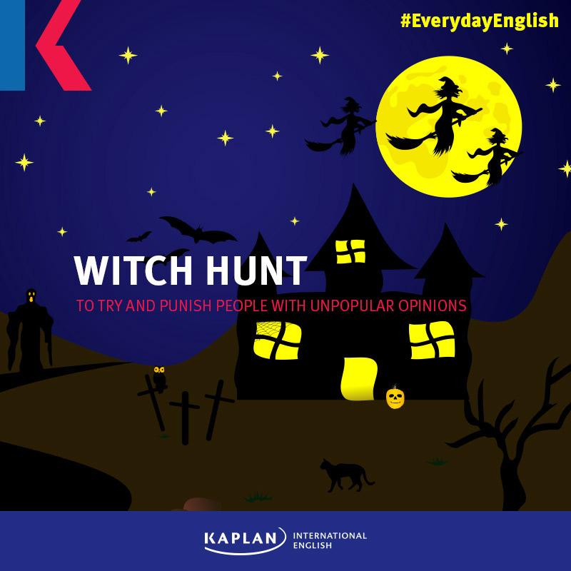 Halloween - witch hunt