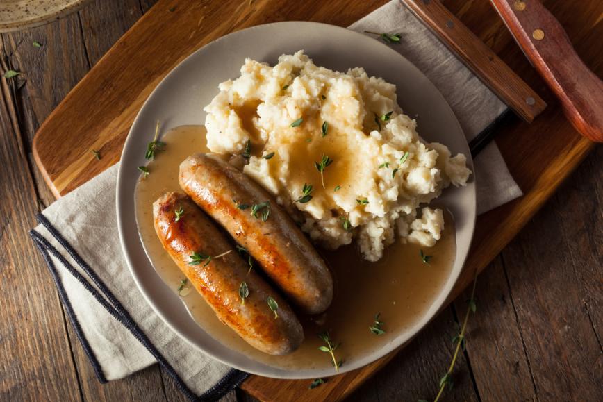 Sausage and mash