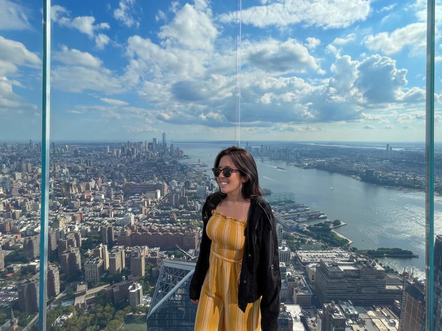 Camila em Nova York