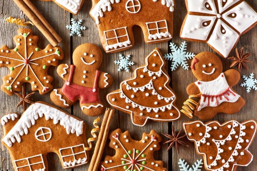 festive gingerbread