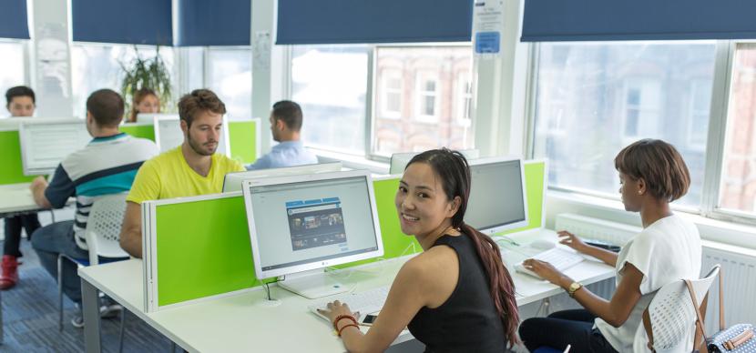 students in a kaplan classroom