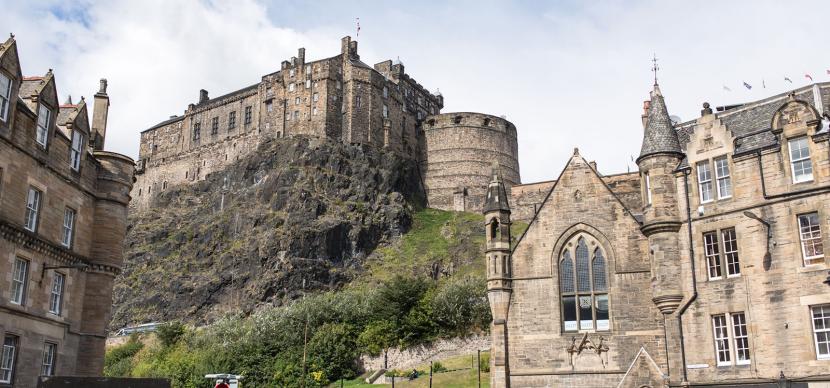 Castle in Edinburgh