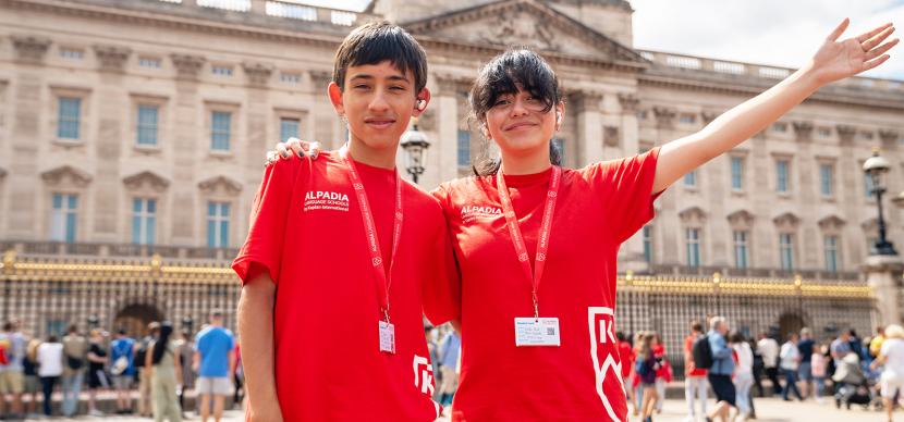 two students in london