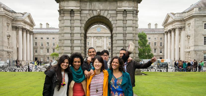 students at trinity college