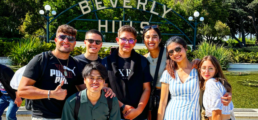 Students at Beverly Hills