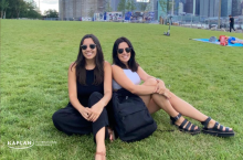 Camila e Bruna em Nova York