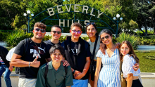 Students at Beverly Hills