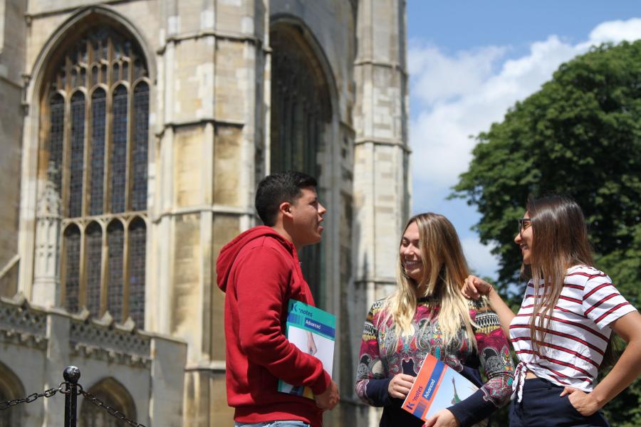 Cambridge, İngiltere — Kaplan Cambridge kampüsü ve şehir kareleri 5/8