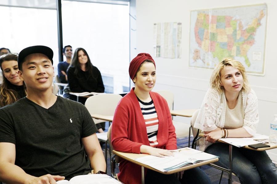 Chicago, ABD — Kaplan Chicago kampüsü ve şehir kareleri 8/8