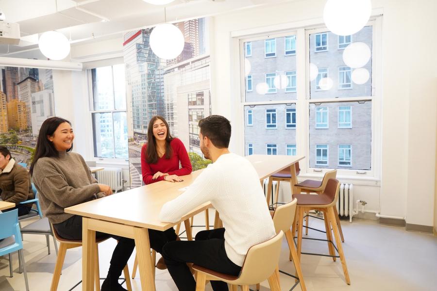 New York, ABD — Kaplan New York kampüsü ve şehir kareleri 5/8