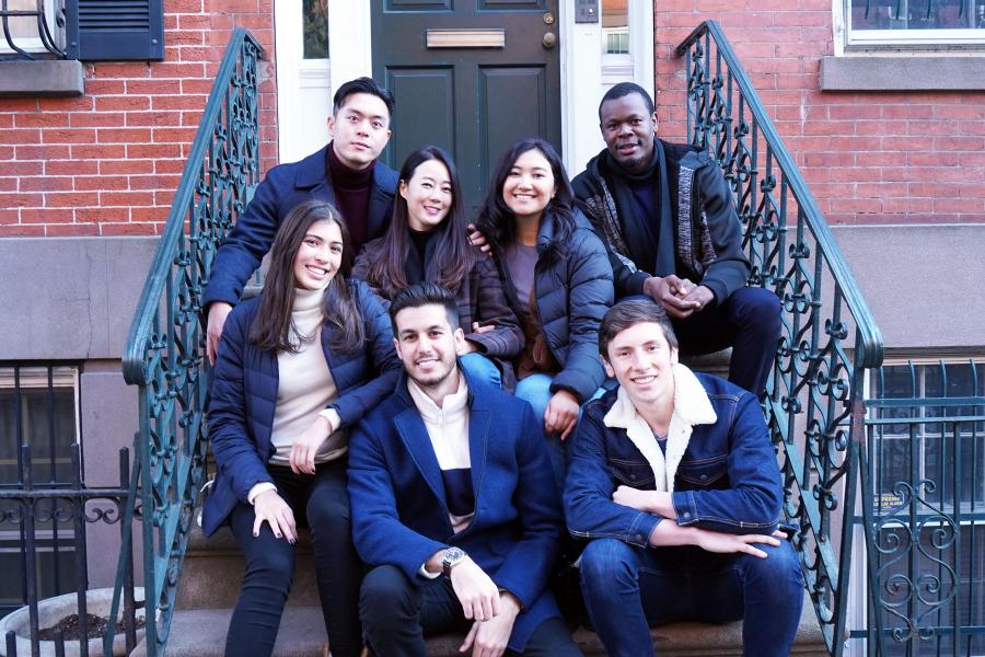 New York, ABD — Kaplan New York kampüsü ve şehir kareleri 7/8