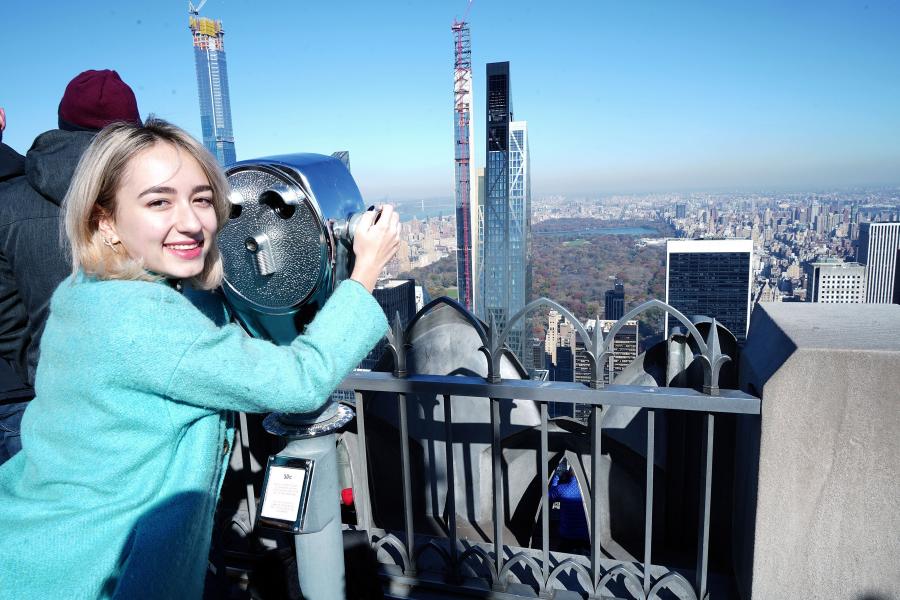 New York, ABD — Kaplan New York kampüsü ve şehir kareleri 4/8