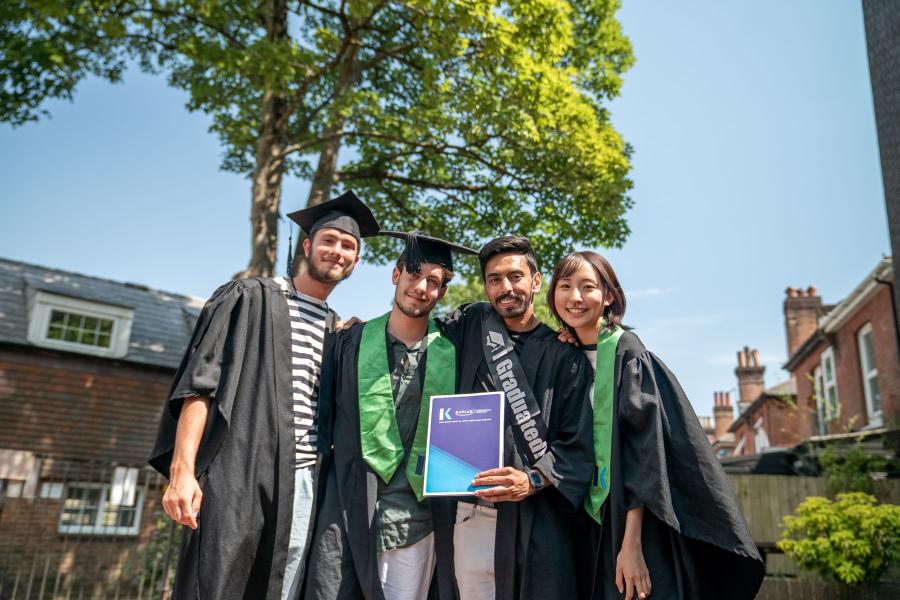 Bournemouth, İngiltere — Kaplan Bournemouth kampüsü ve şehir kareleri 7/8