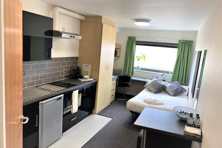 Kaplan student accommodation in Manchester - Sir Charles Grove Hall Studio 1