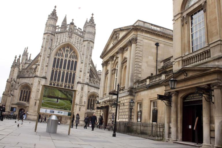 Kaplan social activities in Bath - Pump Room