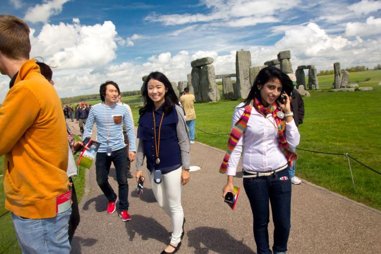 Kaplan social activities in Bath - Stone Henge