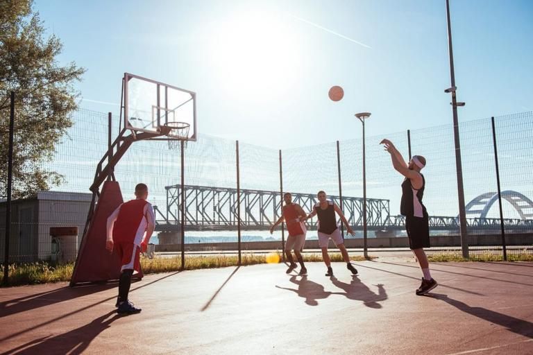 Kaplan social activities in Boston - Basketball