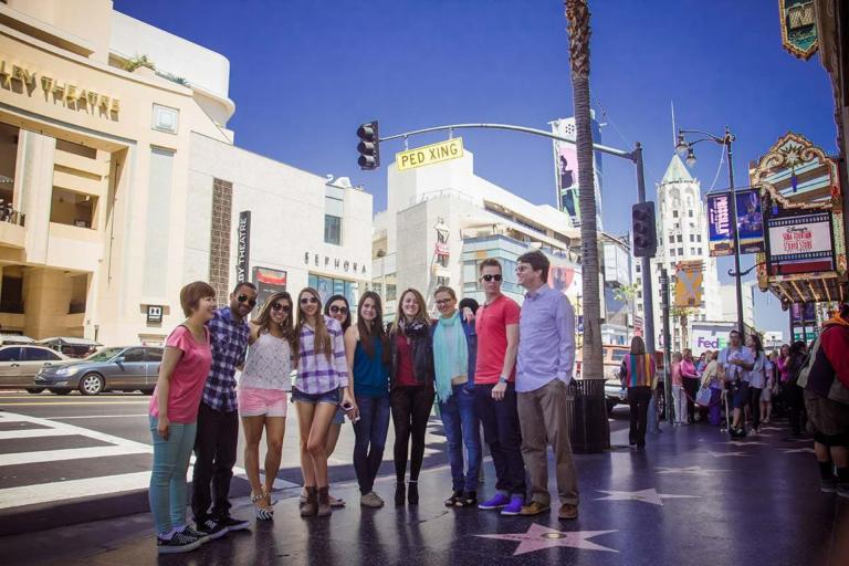 Kaplan social activities in Los Angeles - Hollywood Walk of Fame