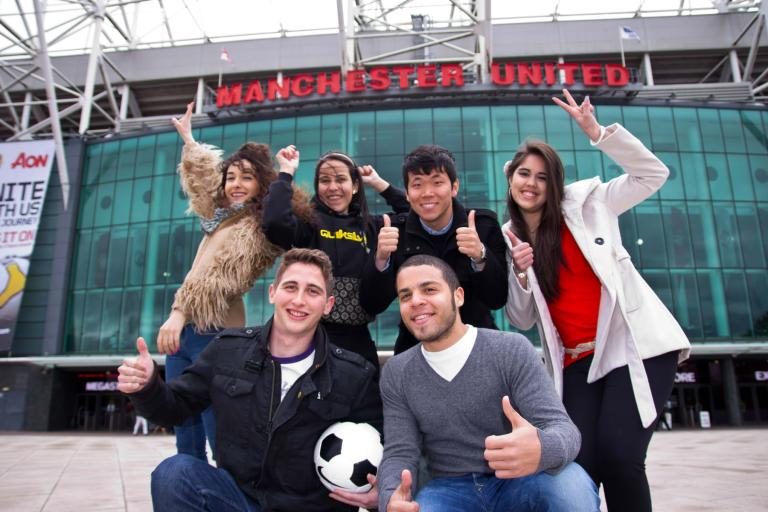 Kaplan social activities in Manchester - Old Trafford