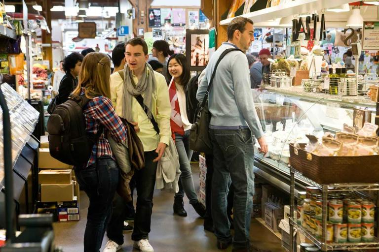 Kaplan social activities in Vancouver - Granville Island Public Market