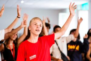 students in a classroom