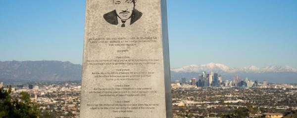 monument for martin luther king