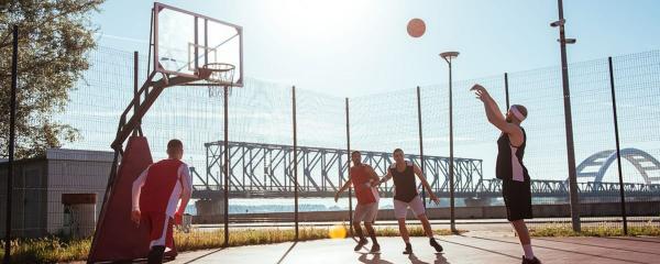 Kaplan social activities in Boston - Basketball