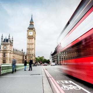 Klischees England - rote London Busse