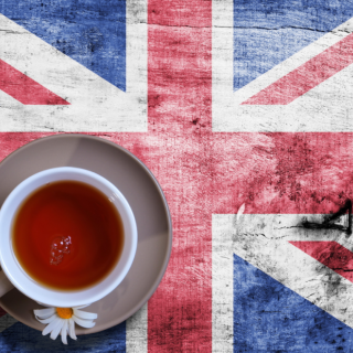 English Flag Tea Cup