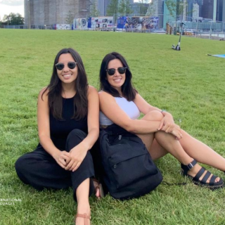 Camila e Bruna em Nova York