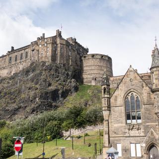 Castle in Edinburgh