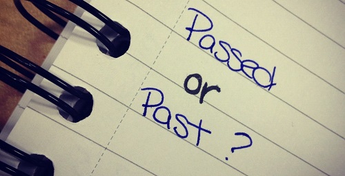 passed-past